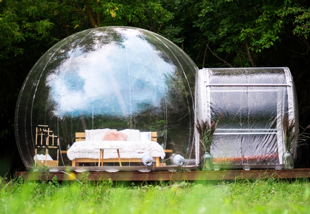 clear bubble tent